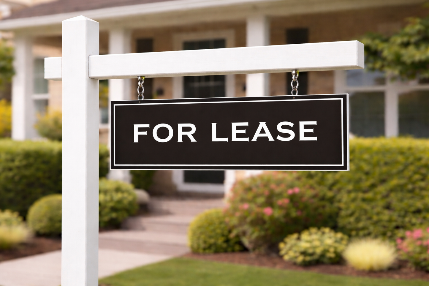 6x24" Non-Corrugated Rider - Black & White - For Lease