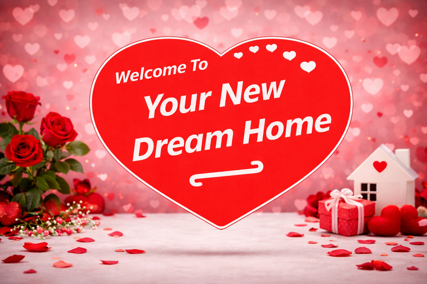 Red Heart - Dream Home - ( Seasonal Sale )