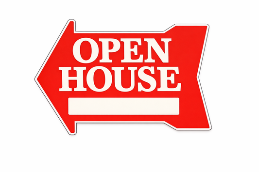 Red Arrow - XL - Open House w/ Blank