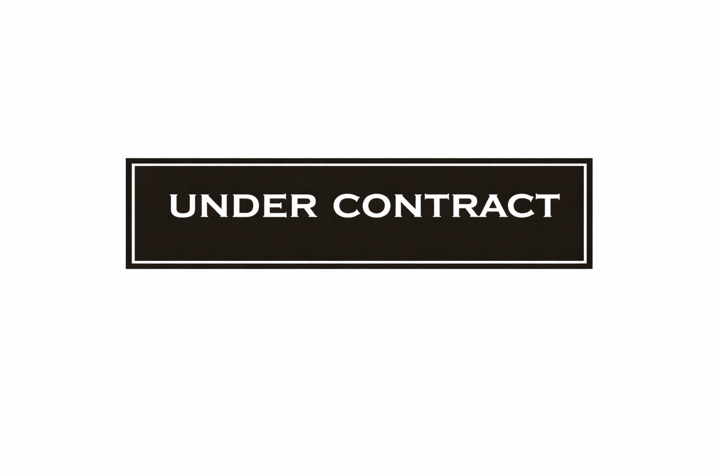 6x24" Non-Corrugated Rider - Black & White - Under Contract
