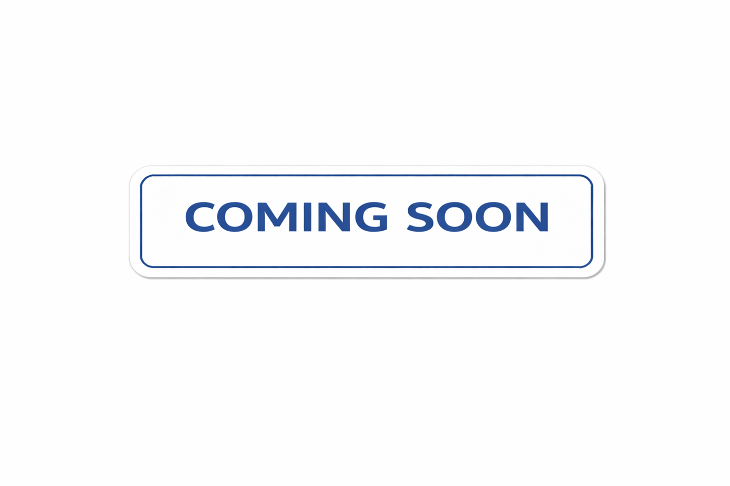 6x24" Non-Corrugated Rider - Blue - Coming Soon