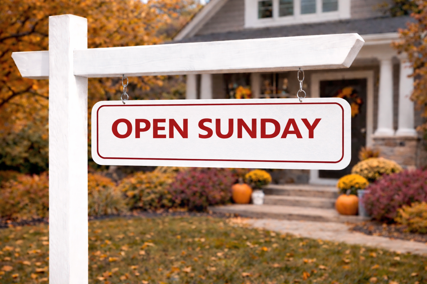 6x24" Non-Corrugated Rider - Red - Open Sunday ( Seasonal Sale )