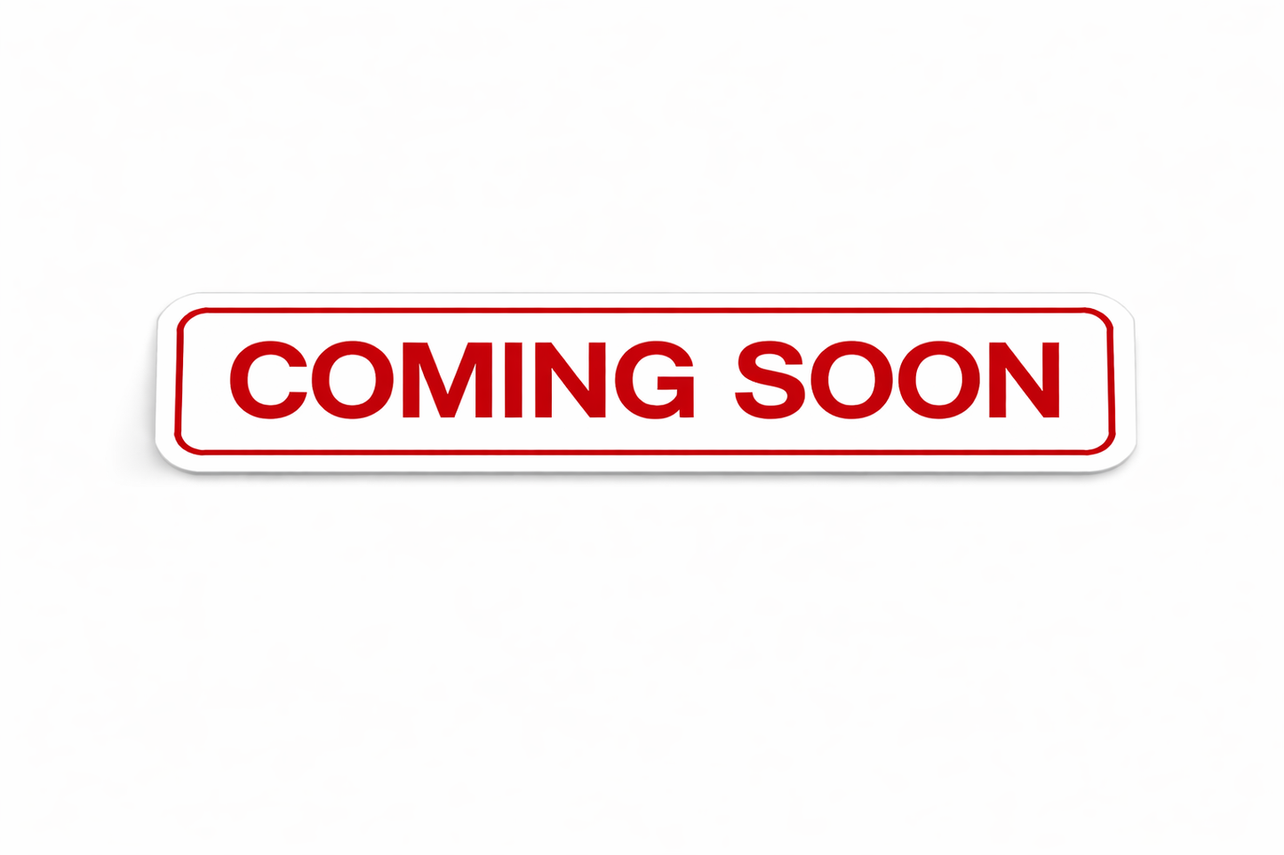 6x24"Non-Corrugated Rider - Red - Coming Soon
