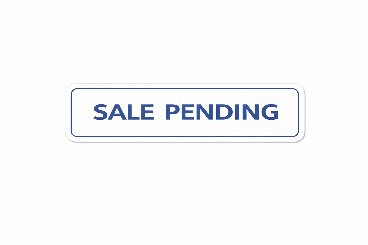 6x24" Non-Corrugated Rider - Blue - Sale Pending
